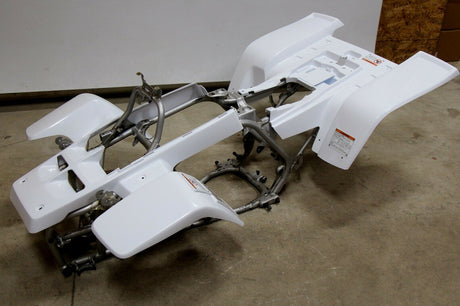 NEW Yamaha Banshee fenders front + rear plastic body 1987-2006 WHITE 2