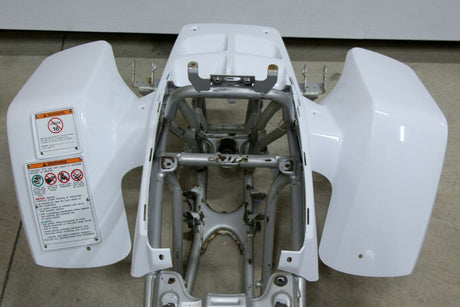 NEW Yamaha Banshee fenders front + rear plastic body 1987-2006 WHITE 7