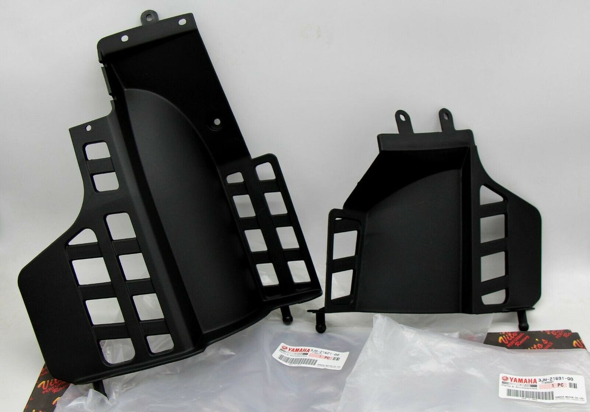 NEW OEM Blaster FACTORY nerfs nerf bars PLASTIC heel guards left + right 1990-06 1