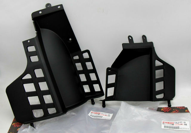 NEW OEM Blaster FACTORY nerfs nerf bars PLASTIC heel guards left + right 1990-06 1