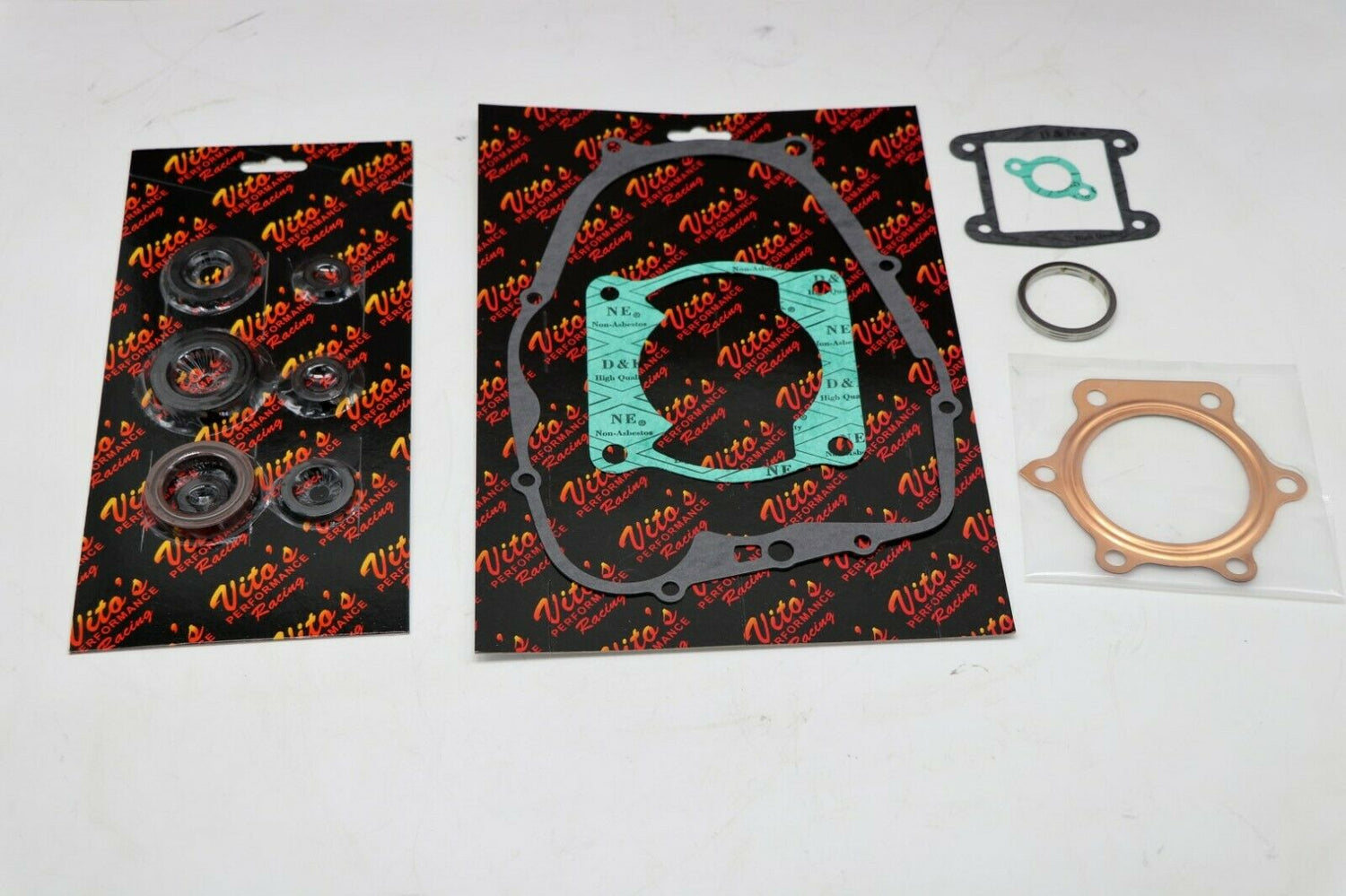 Vitos Performance Yamaha Blaster COMPLETE GASKET + OIL SEAL KIT 1988-2006 YFS200 1
