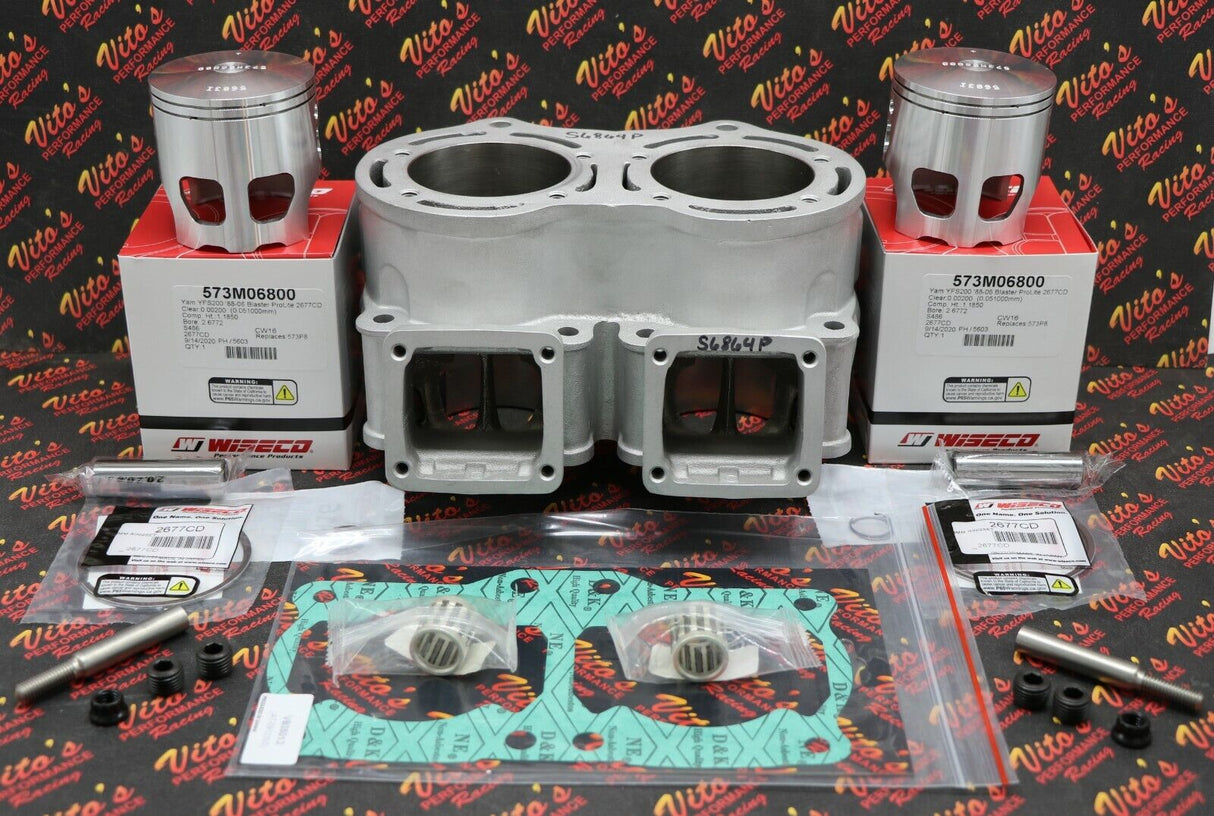 Yamaha Banshee CHEETAH CUB SERVAL 465cc 10mm 115 long rod pistons BIG BORE KIT 2