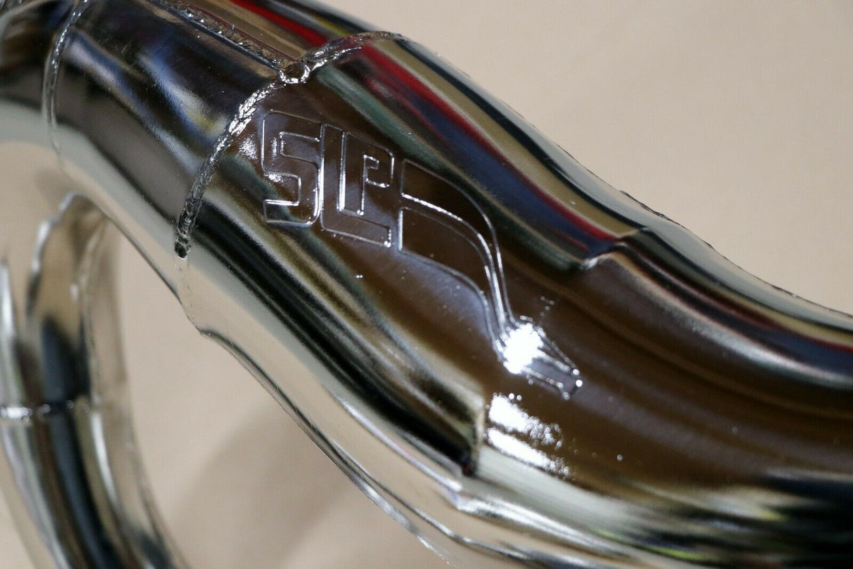 Yamaha Banshee CHROME SLP pipes silencer 1987-2006 incredible mid range +10-20HP 3