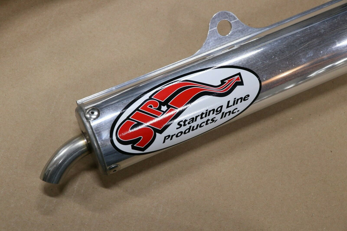Yamaha Banshee CHROME SLP pipes silencer 1987-2006 incredible mid range +10-20HP 4