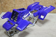Yamaha Banshee fenders + gas tank plastic + rad cover grill + graphics BLUE 2006 1