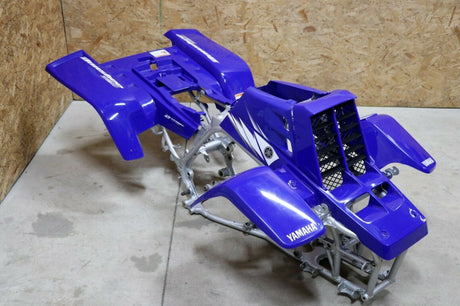 Yamaha Banshee fenders + gas tank plastic + rad cover grill + graphics BLUE 2006 2