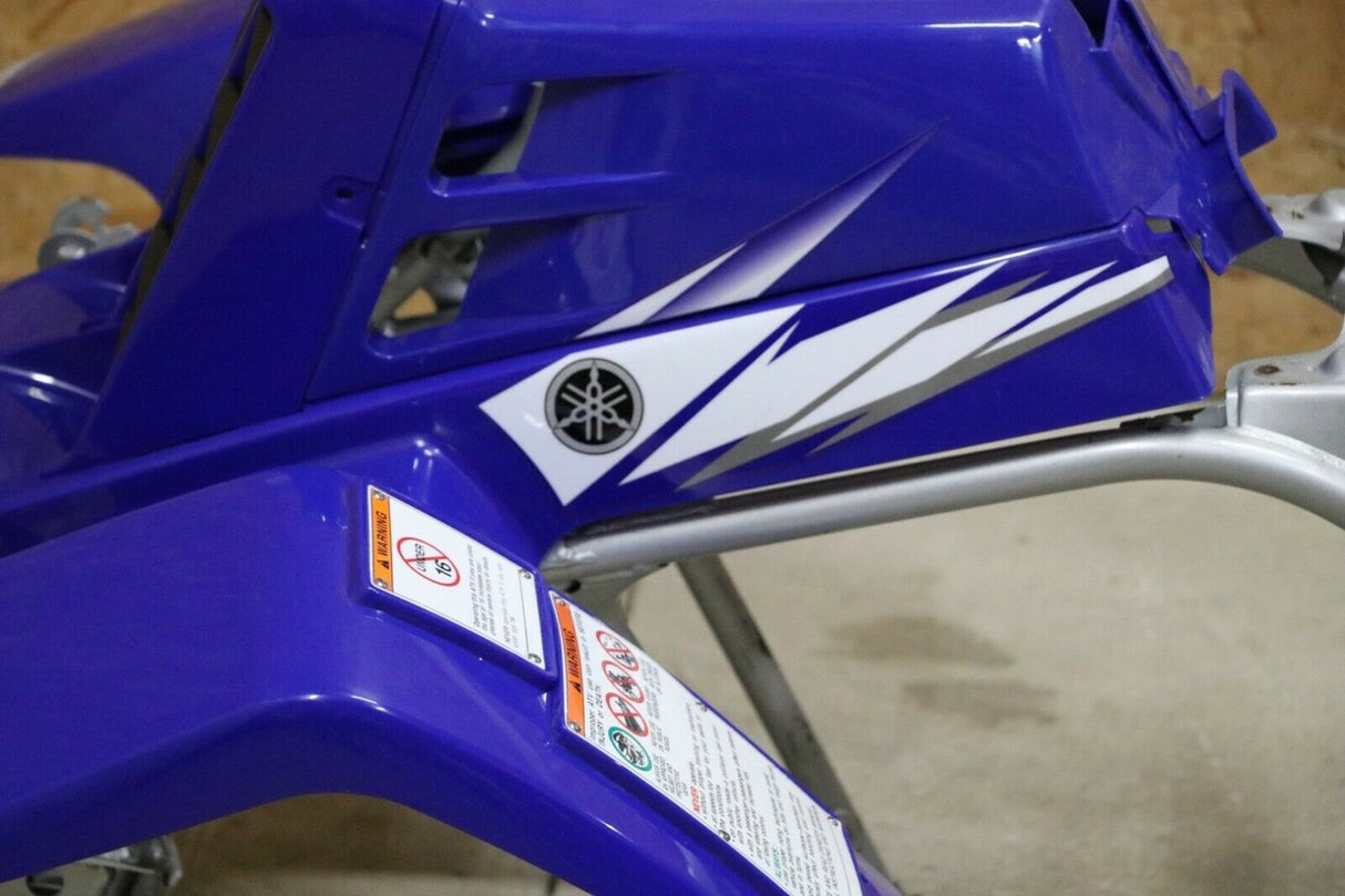 Yamaha Banshee fenders + gas tank plastic + rad cover grill + graphics BLUE 2006 7