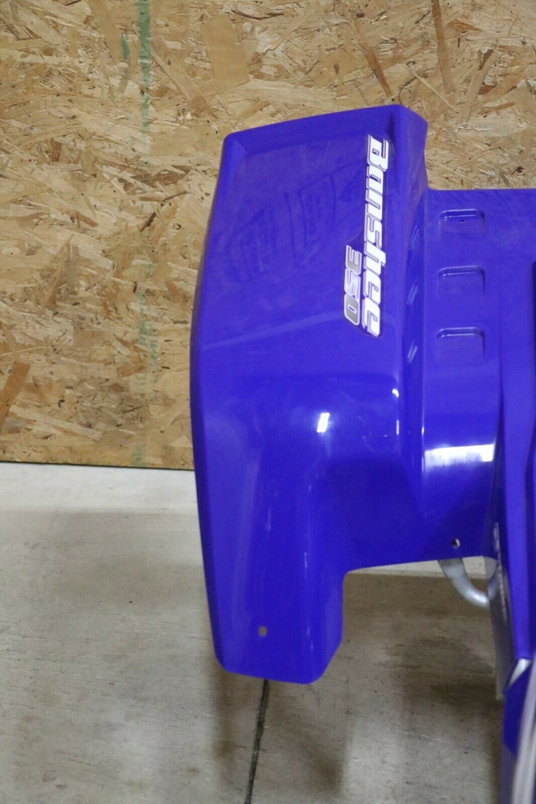 Yamaha Banshee fenders + gas tank plastic + rad cover grill + graphics BLUE 2006 10