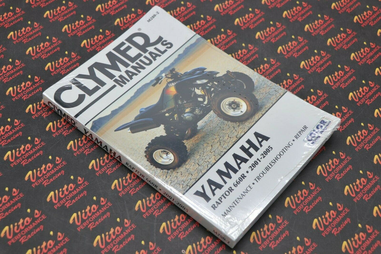 Clymer ATV/UTV Repair Manuals M280-2 M2802 Raptor 660 2001-2005 1