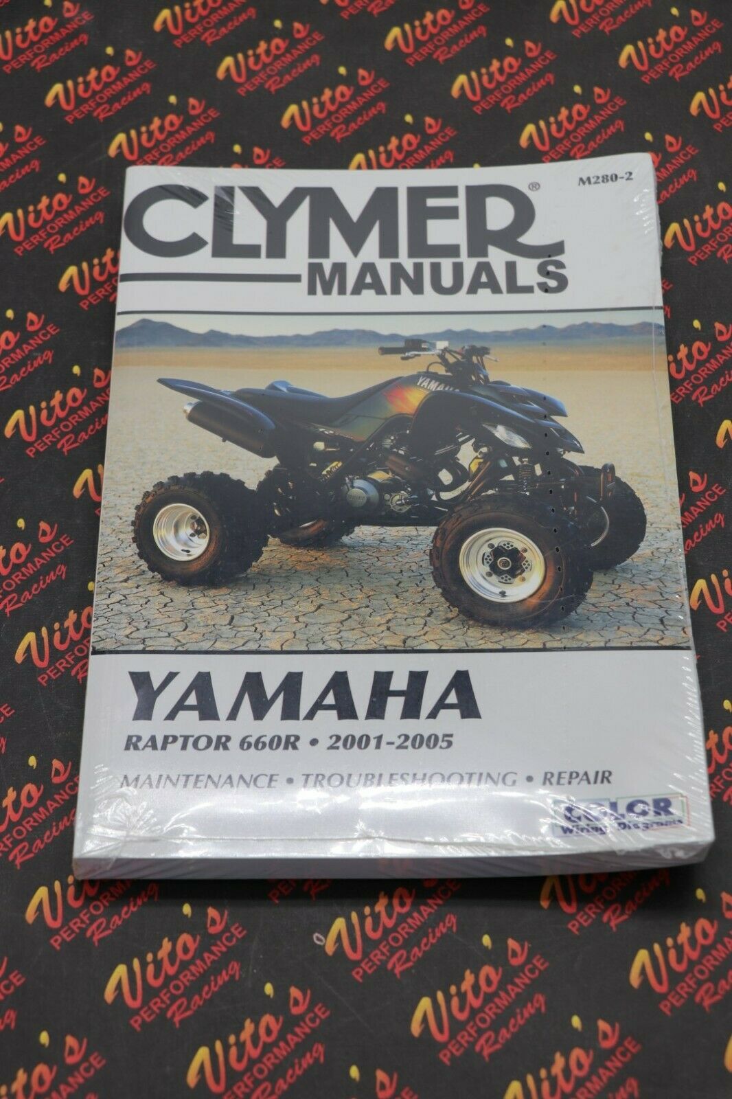 Clymer ATV/UTV Repair Manuals M280-2 M2802 Raptor 660 2001-2005 2