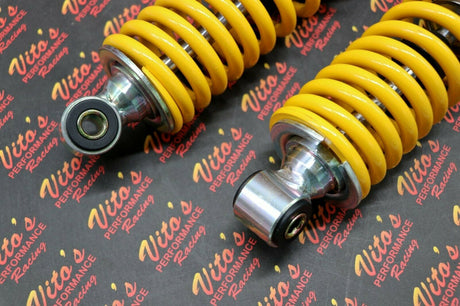 2 x NEW FRONT SHOCKS 1987-2006 Yamaha Banshee ATV springs YELLOW 4