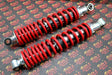 2 x NEW FRONT SHOCKS 1987-2006 Yamaha Banshee ATV springs RED 1
