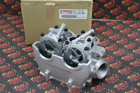 NEW Yamaha YFZ450 OEM cylinder head + cam cap towers YFZ 450 2004-2009 2