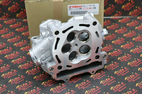 NEW Yamaha YFZ450 OEM cylinder head + cam cap towers YFZ 450 2004-2009 4