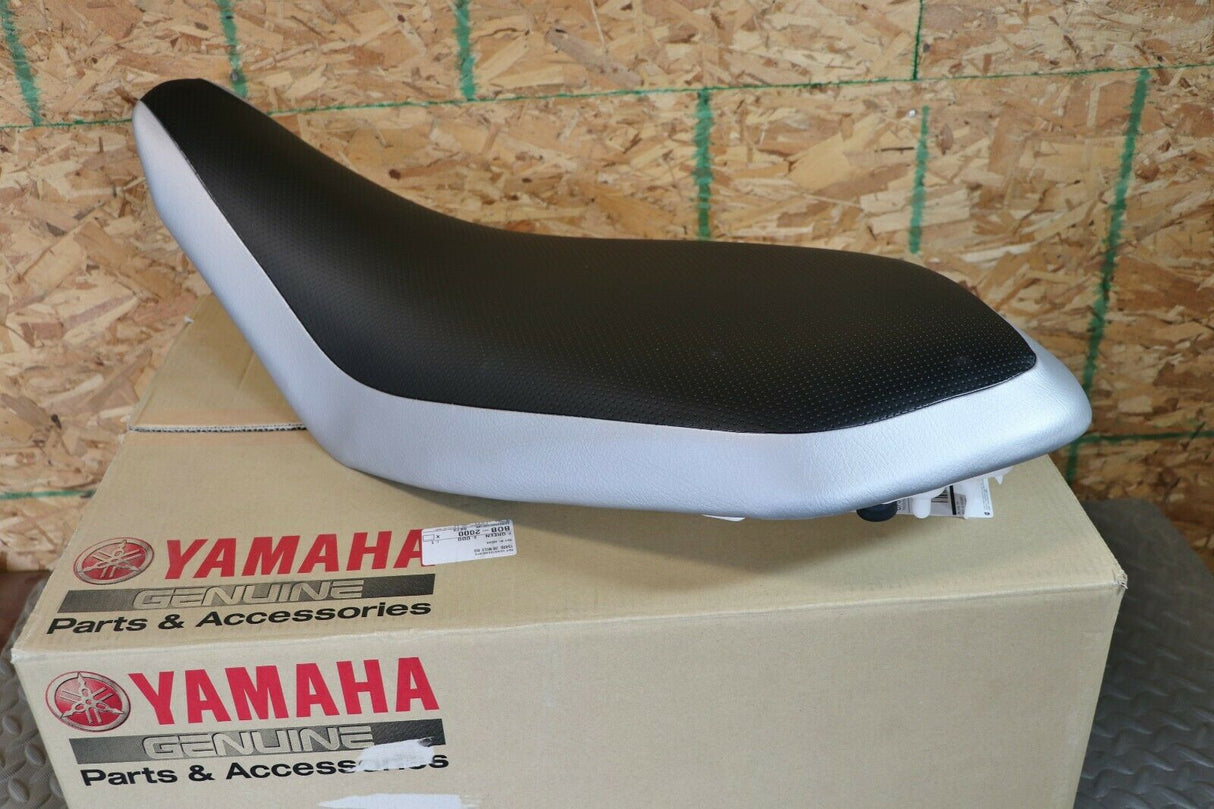 New OEM factory Complete Seat 2006-2021 Yamaha Raptor 700 700r foam BLACK SILVER 8