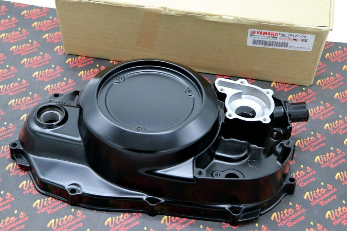 NEW YAMAHA BANSHEE CLUTCH SIDE ENGINE COVER OEM FACTORY FITS 1987-2006 1