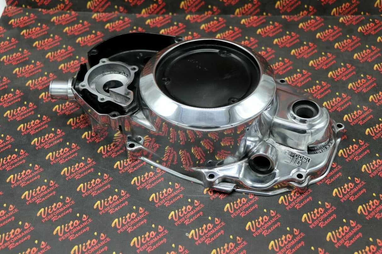 NEW POLISHED Yamaha Banshee clutch side engine cover OEM FACTORY fits 1987-2006 4