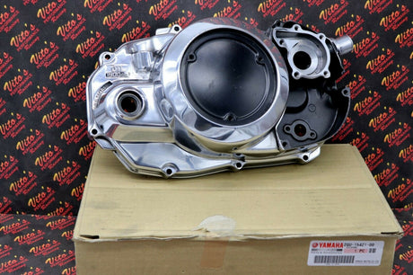 NEW POLISHED Yamaha Banshee clutch side engine cover OEM FACTORY fits 1987-2006 5