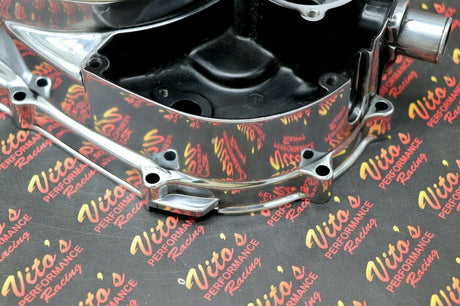 NEW POLISHED Yamaha Banshee clutch side engine cover OEM FACTORY fits 1987-2006 8