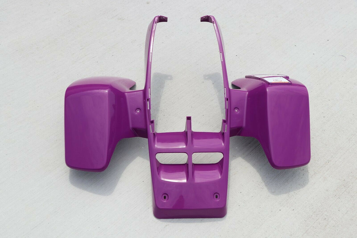 NEW front fenders Yamaha Banshee plastic body 1987-2006 BRIGHT PURPLE 1995 front 6