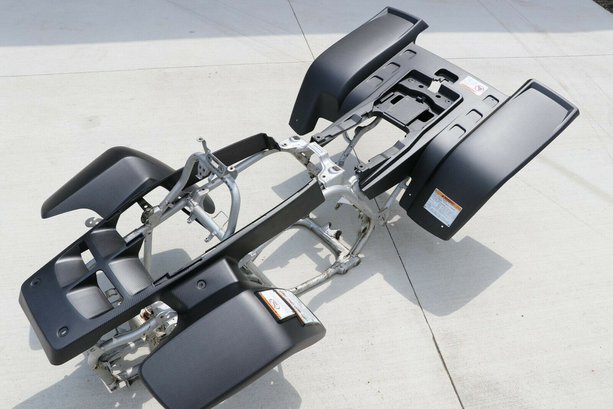 NEW Yamaha Banshee fenders front rear plastic body 1987-2006 CARBON FIBER MATTE 2