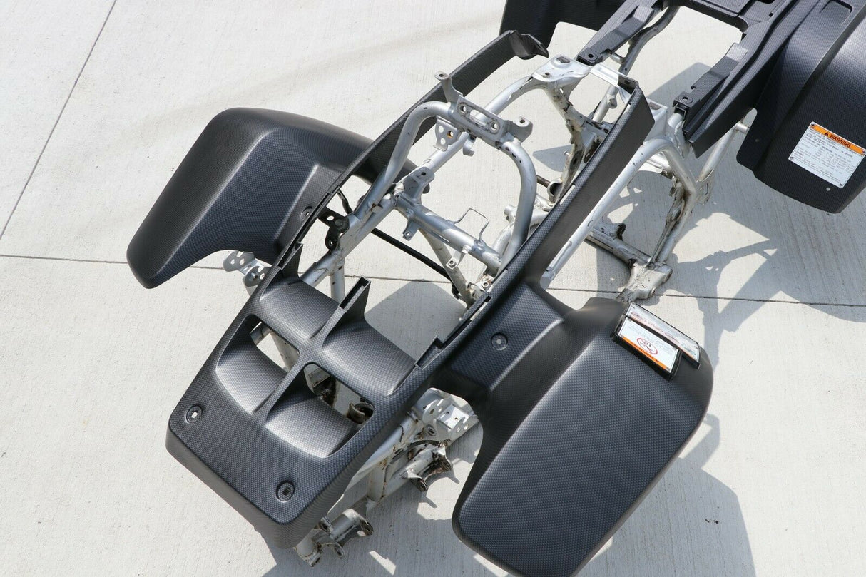 NEW Yamaha Banshee fenders front rear plastic body 1987-2006 CARBON FIBER MATTE 7