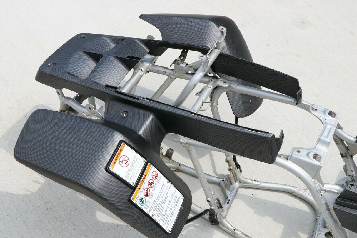 NEW Yamaha Banshee fenders front rear plastic body 1987-2006 CARBON FIBER MATTE 9