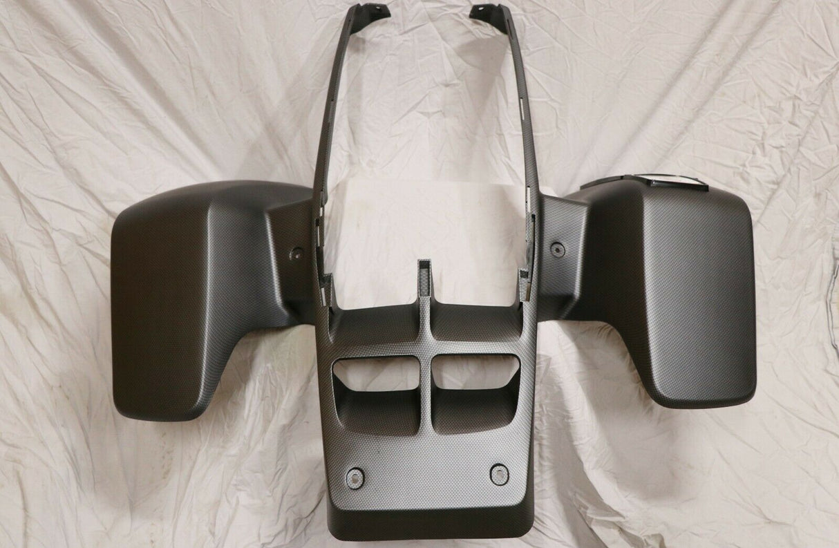 NEW front fenders Yamaha Banshee plastic body 1987-2006 CARBON FIBER MATTE front 3