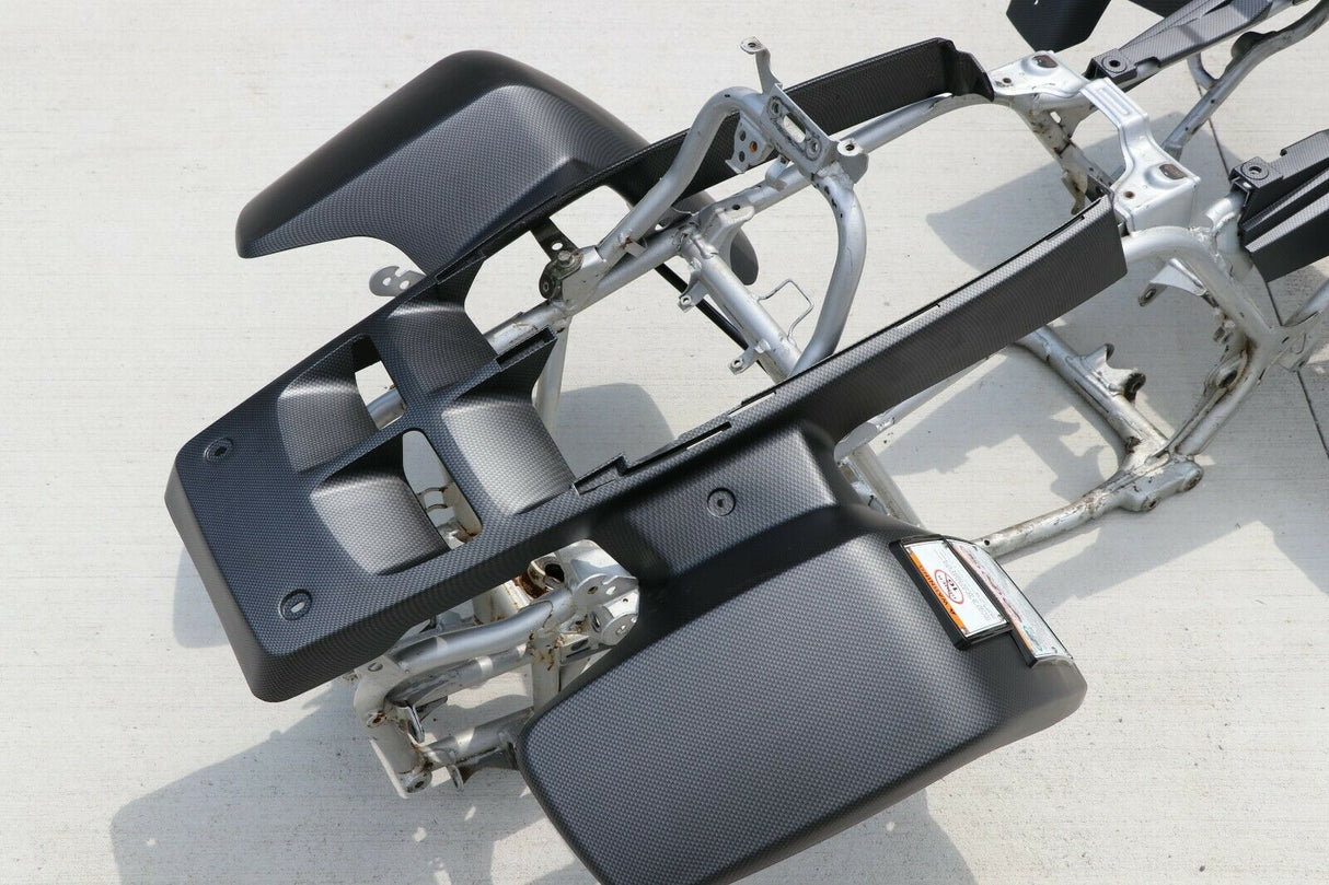 NEW front fenders Yamaha Banshee plastic body 1987-2006 CARBON FIBER MATTE front 8