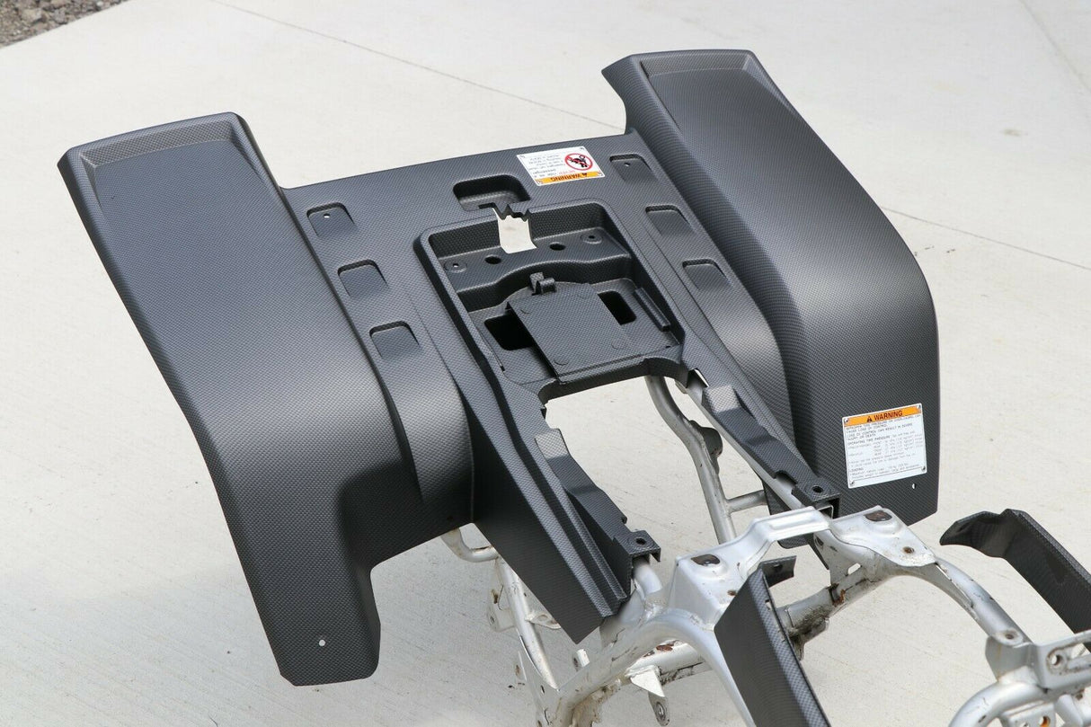 NEW fenders Yamaha Banshee plastic body 1987-2006 MATTE CARBON FIBER rear 2