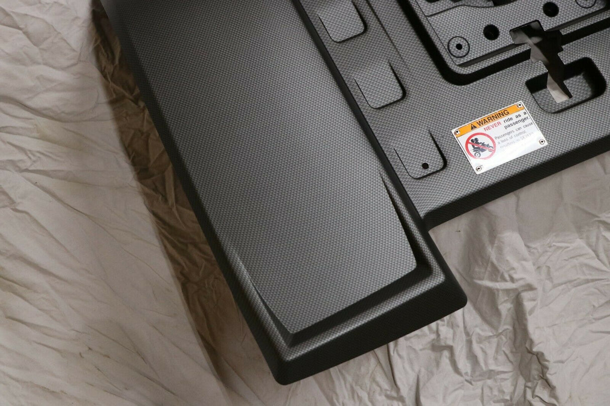 NEW fenders Yamaha Banshee plastic body 1987-2006 MATTE CARBON FIBER rear 3