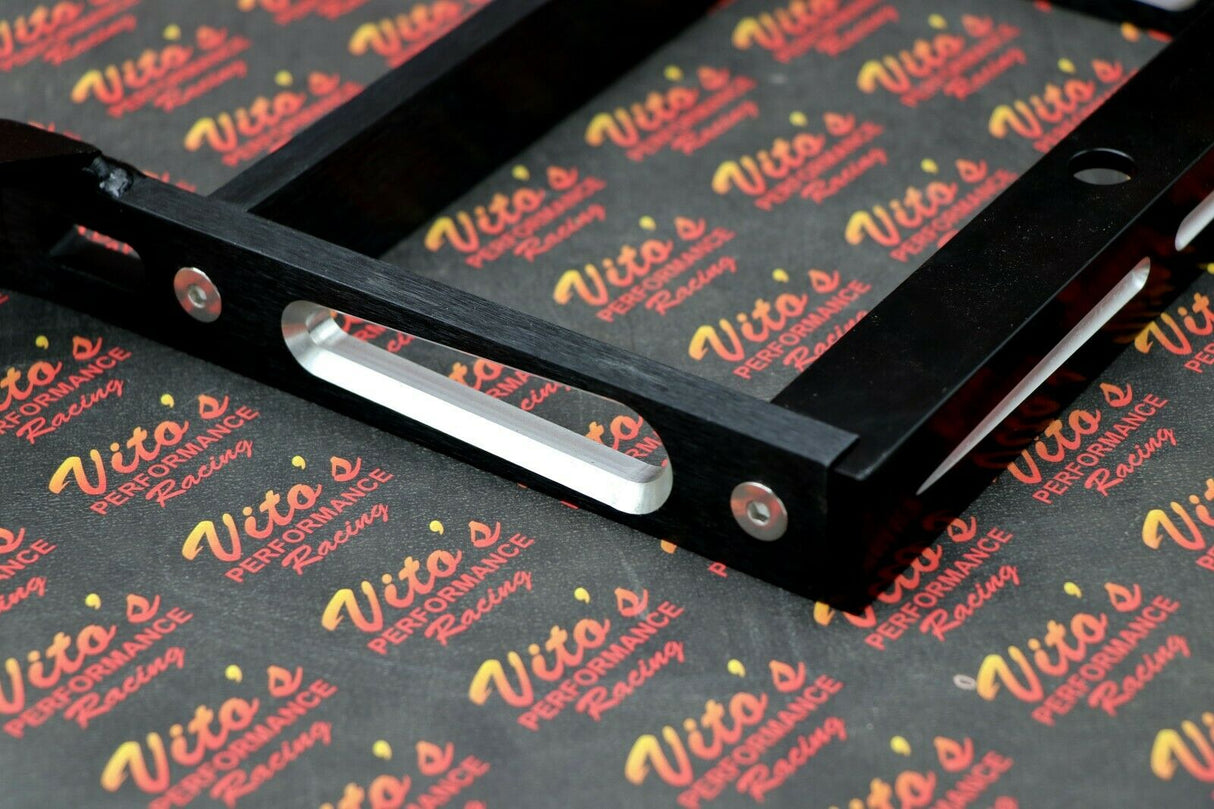 NEW rear grab bar BILLET CNC ALUMINUM bumper grabbar Yamaha Banshee BLACK 5