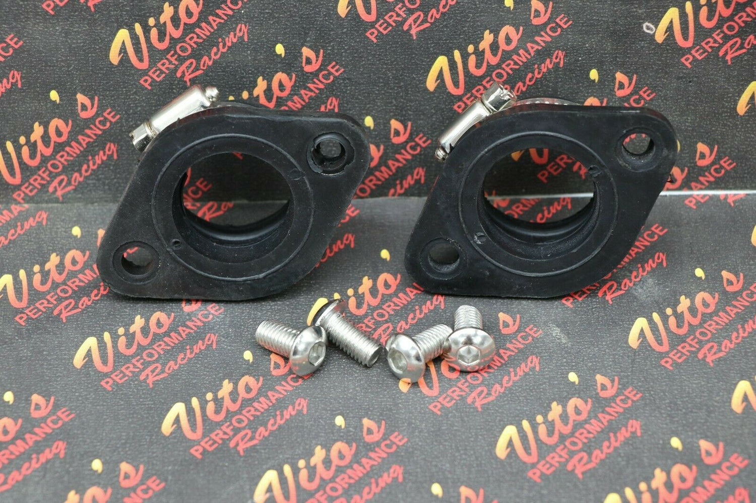2 x NEW intakes carb boots VM28-200 for Yamaha Banshee billet intakes 28mm PWK 1