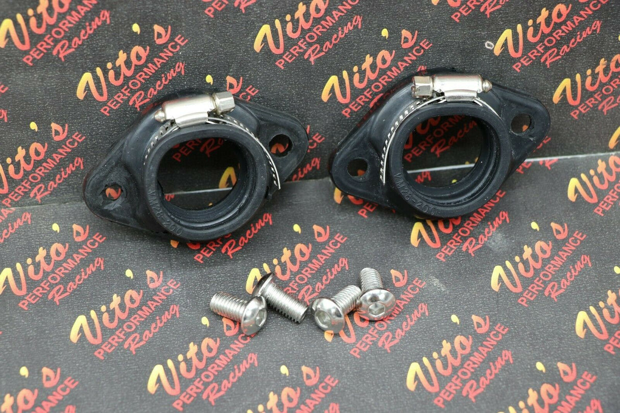 2 x NEW intakes carb boots VM28-200 for Yamaha Banshee billet intakes 28mm PWK 4