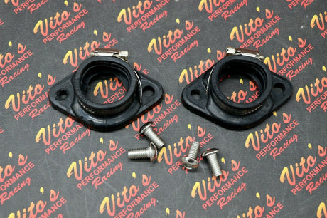 2 x NEW intakes carb boots VM28-200 for Yamaha Banshee billet intakes 28mm PWK 6