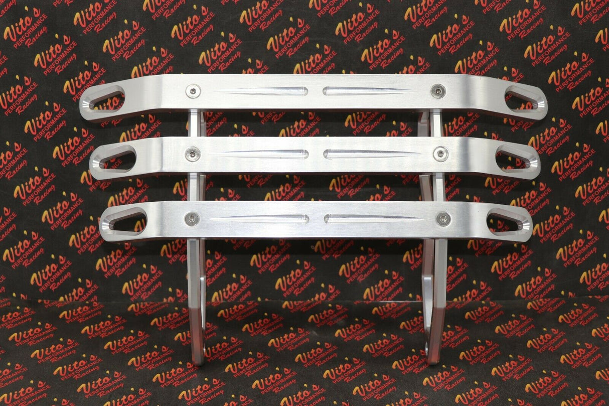 NEW Billet CNC front bumper Yamaha Banshee 1987-2006 guard aluminum SILVER 2