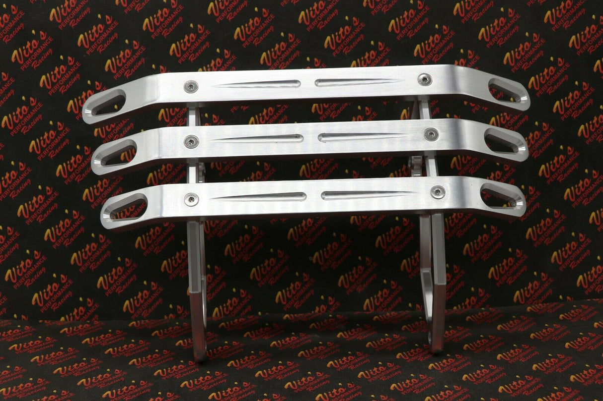 NEW Billet CNC front bumper Yamaha Banshee 1987-2006 guard aluminum SILVER 3
