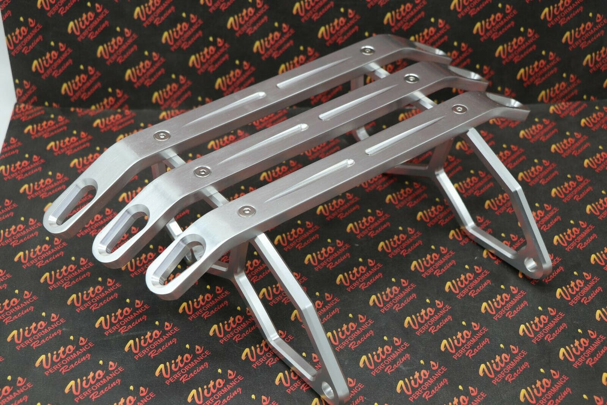 NEW Billet CNC front bumper Yamaha Banshee 1987-2006 guard aluminum SILVER 4