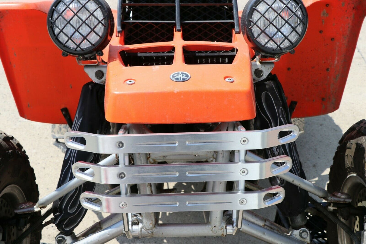 NEW Billet CNC front bumper Yamaha Banshee 1987-2006 guard aluminum SILVER 9