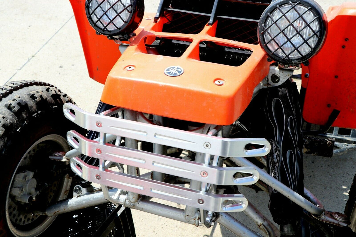NEW Billet CNC front bumper Yamaha Banshee 1987-2006 guard aluminum SILVER 10