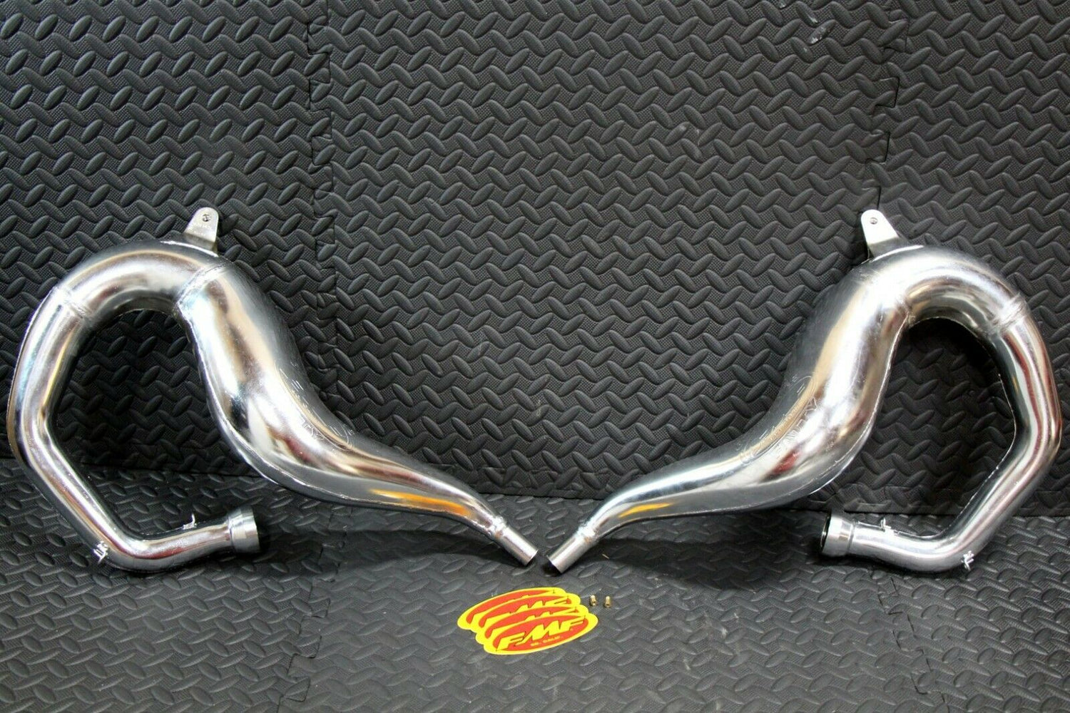FMF Fatty exhaust Pipes  Turbine core 2 spark arrestor silencers Yamaha Banshee 9