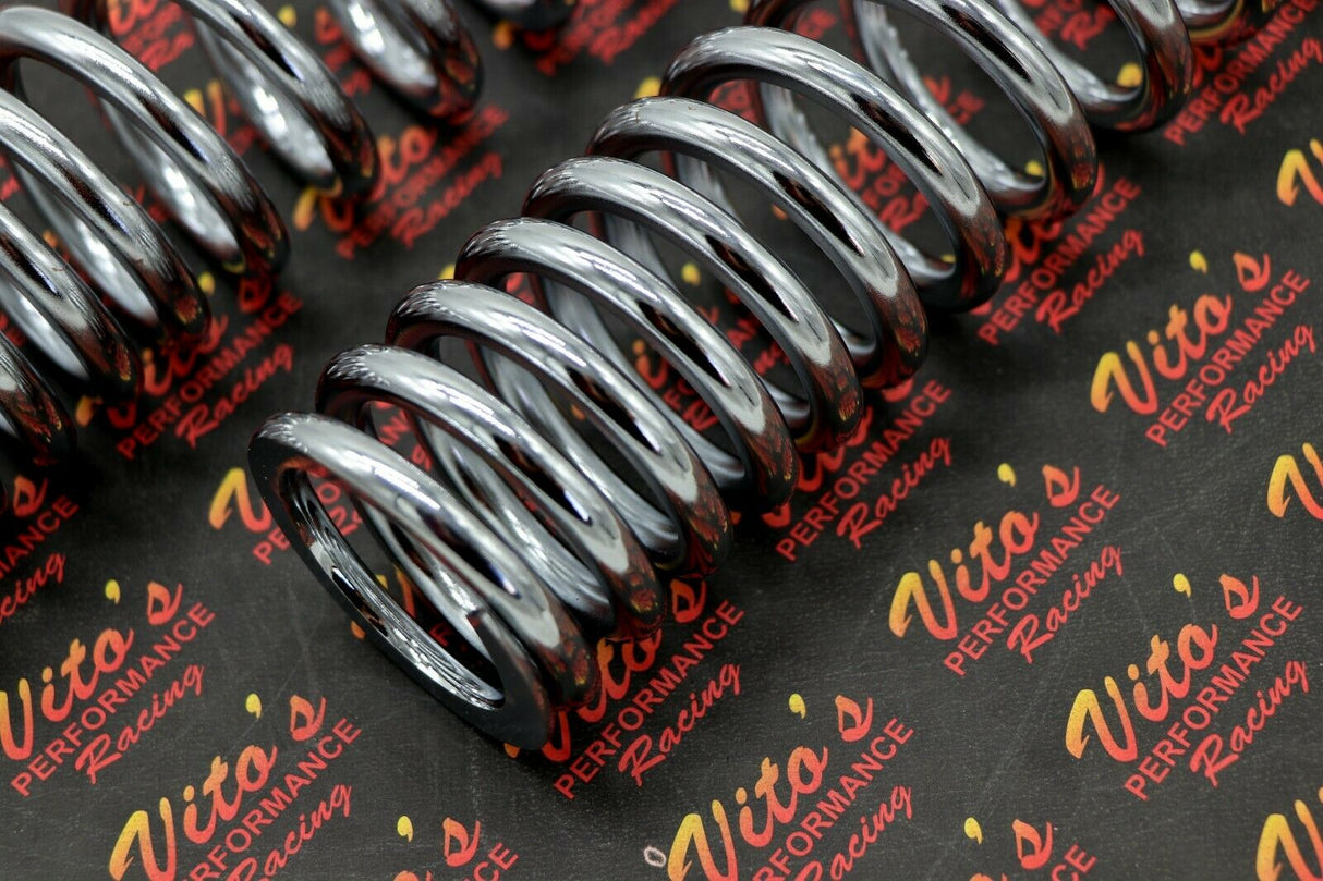 2 x front shock springs Yamaha Banshee 1987-2006 CHROME PLATED (one pair) 5