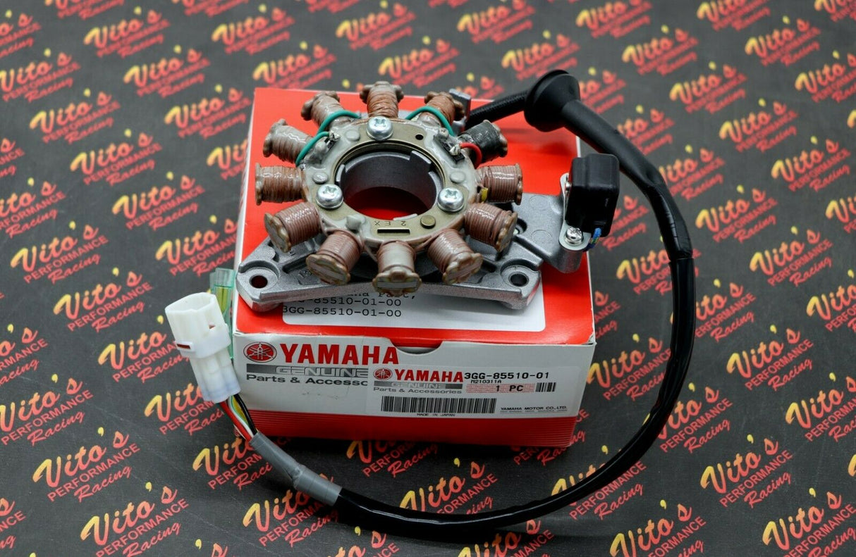NEW stator OEM FACTORY w/ base Plate Yamaha Banshee 1995-2006 genuine 1