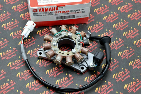 NEW stator OEM FACTORY w/ base Plate Yamaha Banshee 1995-2006 genuine 2