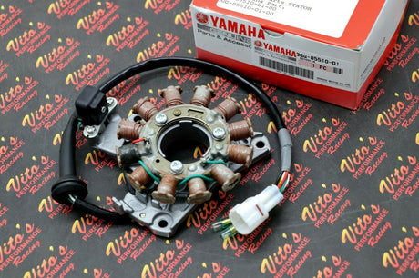 NEW stator OEM FACTORY w/ base Plate Yamaha Banshee 1995-2006 genuine 3