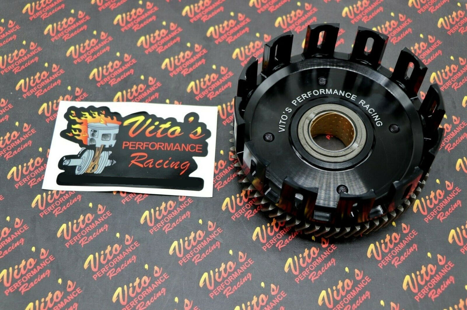 Vito's BILLET CLUTCH BASKET + main gear + fibers Yamaha Banshee 1987-2006 3