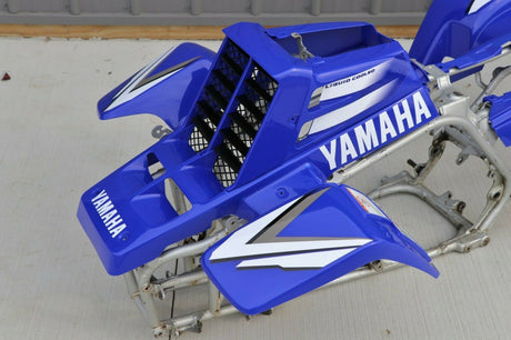 Yamaha Banshee fenders + gas tank plastic + rad cover grill + graphics BLUE 1999 7