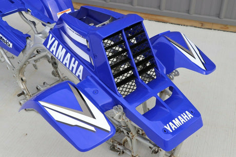 Yamaha Banshee fenders + gas tank plastic + rad cover grill + graphics BLUE 1999 9