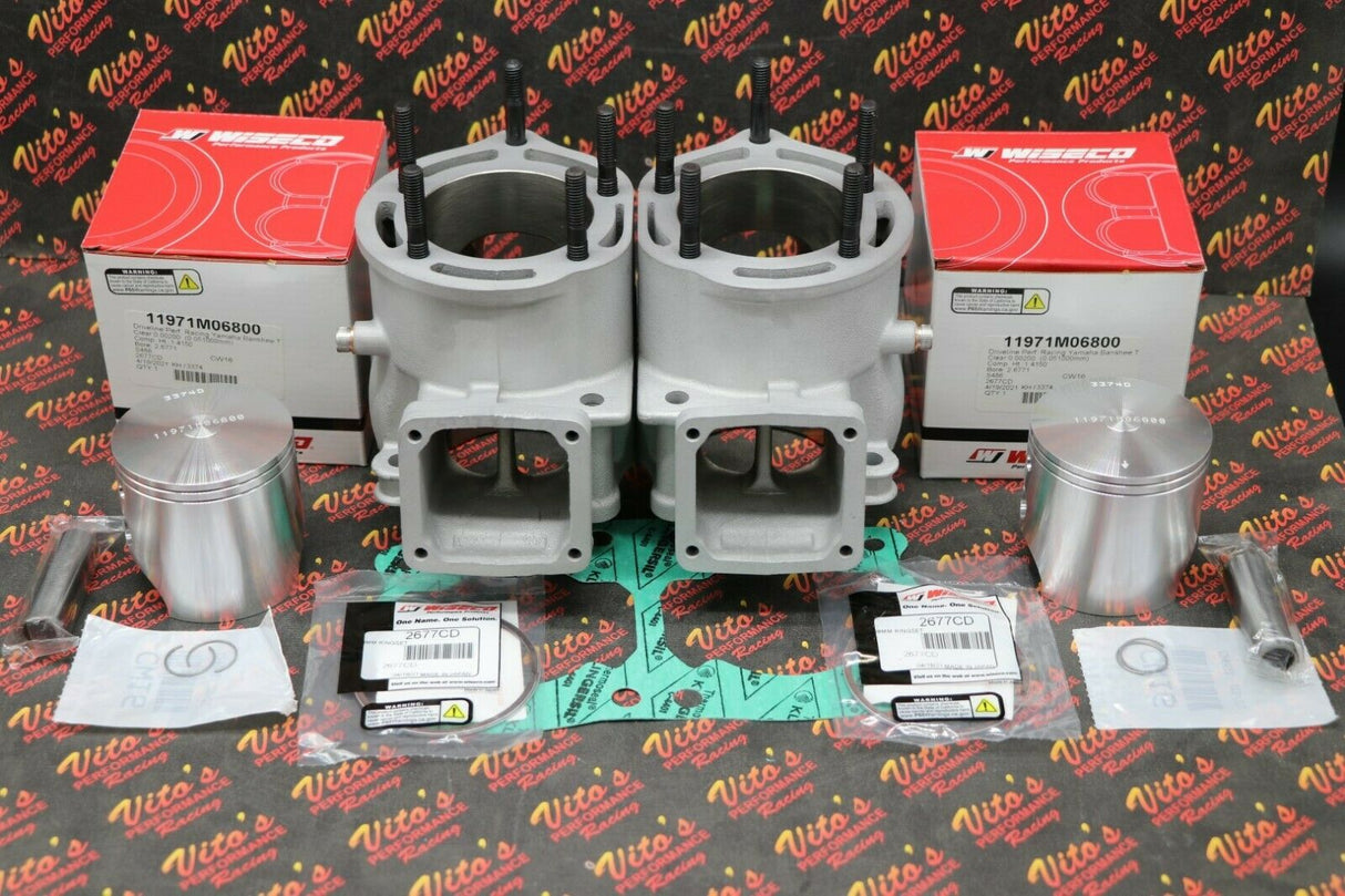 Assassin 421cc Cylinders Banshee BIG BORE TOP END KIT 4mm Bolt-on 86HP 2