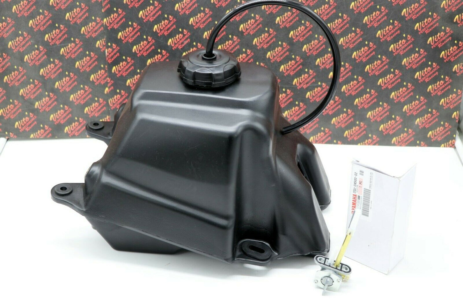 NEW YAMAHA Banshee GAS TANK + fuel cap OEM factory petcock 1987-2006 6